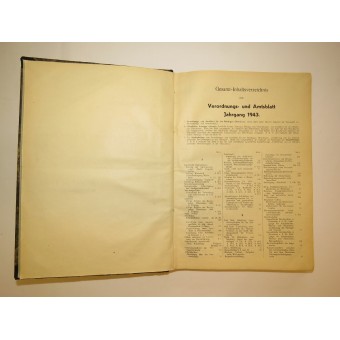 Oberdonau- 1943: n Reichsgaun sääntely- ja virallinen lehti. Espenlaub militaria